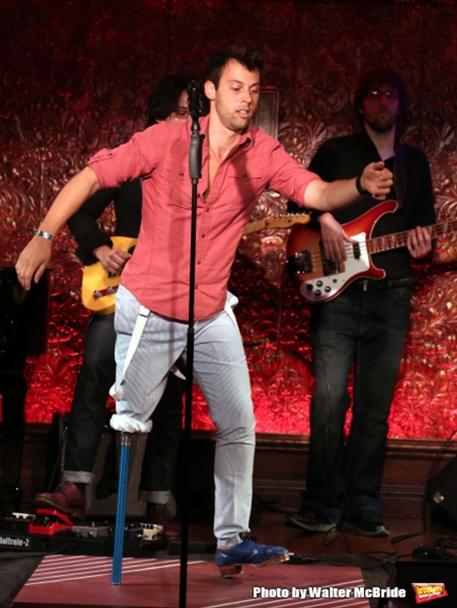Photo Coverage: Evan Ruggiero Previews THE ONE-LEGGED SONG AND DANCE MAN at 54 Below Image