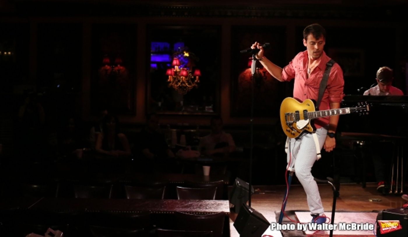Photo Coverage: Evan Ruggiero Previews THE ONE-LEGGED SONG AND DANCE MAN at 54 Below  Image
