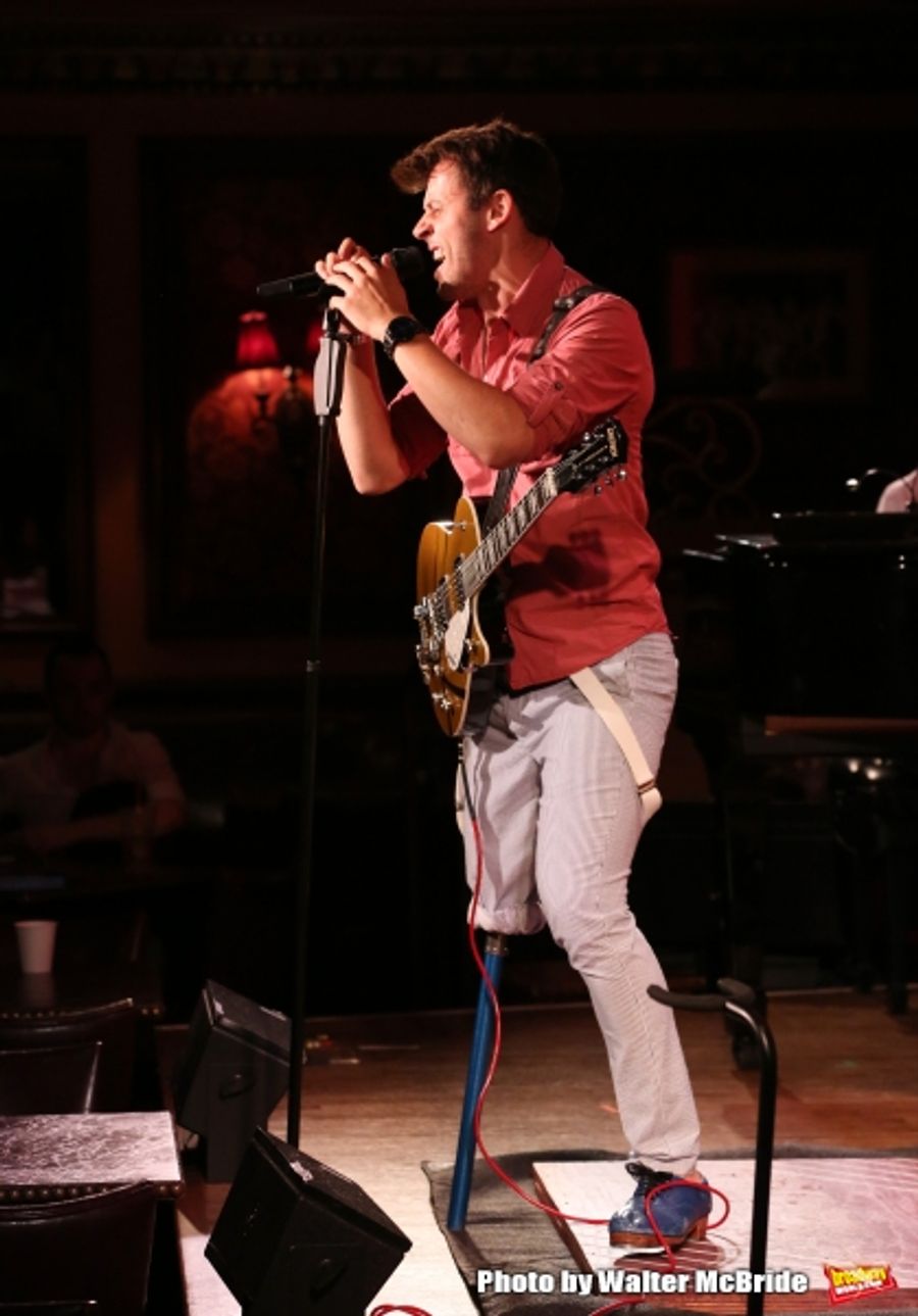 Photo Coverage: Evan Ruggiero Previews THE ONE-LEGGED SONG AND DANCE MAN at 54 Below Image