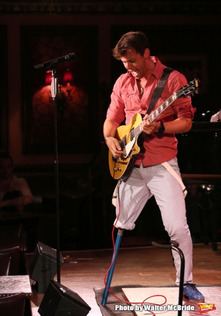 Photo Coverage: Evan Ruggiero Previews THE ONE-LEGGED SONG AND DANCE MAN at 54 Below Image