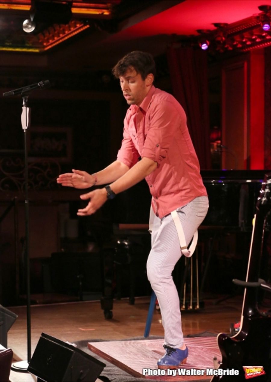 Photo Coverage: Evan Ruggiero Previews THE ONE-LEGGED SONG AND DANCE MAN at 54 Below Image