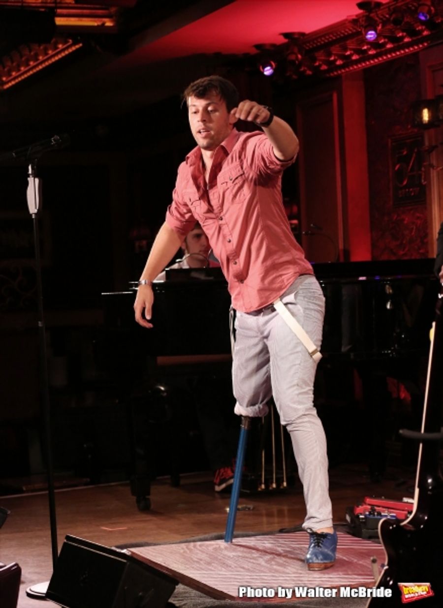 Photo Coverage: Evan Ruggiero Previews THE ONE-LEGGED SONG AND DANCE MAN at 54 Below Image