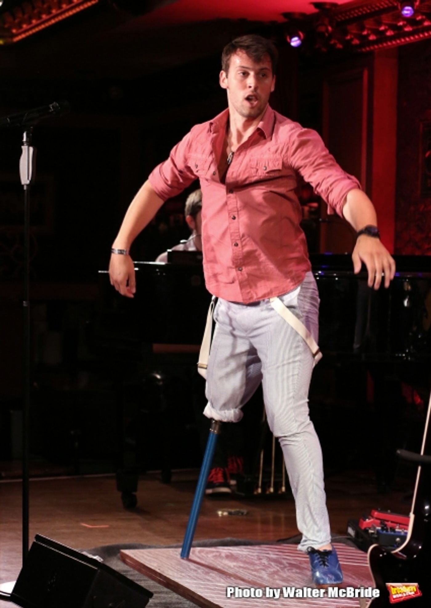 Photo Coverage: Evan Ruggiero Previews THE ONE-LEGGED SONG AND DANCE MAN at 54 Below  Image