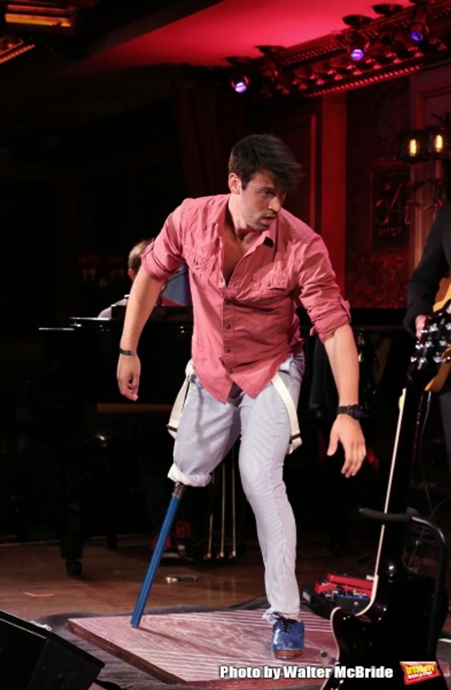 Photo Coverage: Evan Ruggiero Previews THE ONE-LEGGED SONG AND DANCE MAN at 54 Below Image
