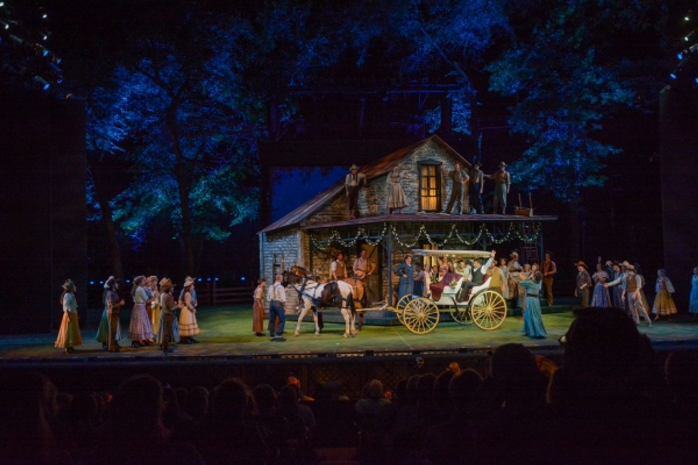 Photo Flash: First Look at OKLAHOMA! at The Muny with Ben Davis, Beth Leavel and More!  Image