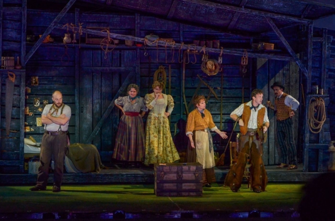 Photo Flash: First Look at OKLAHOMA! at The Muny with Ben Davis, Beth Leavel and More!  Image