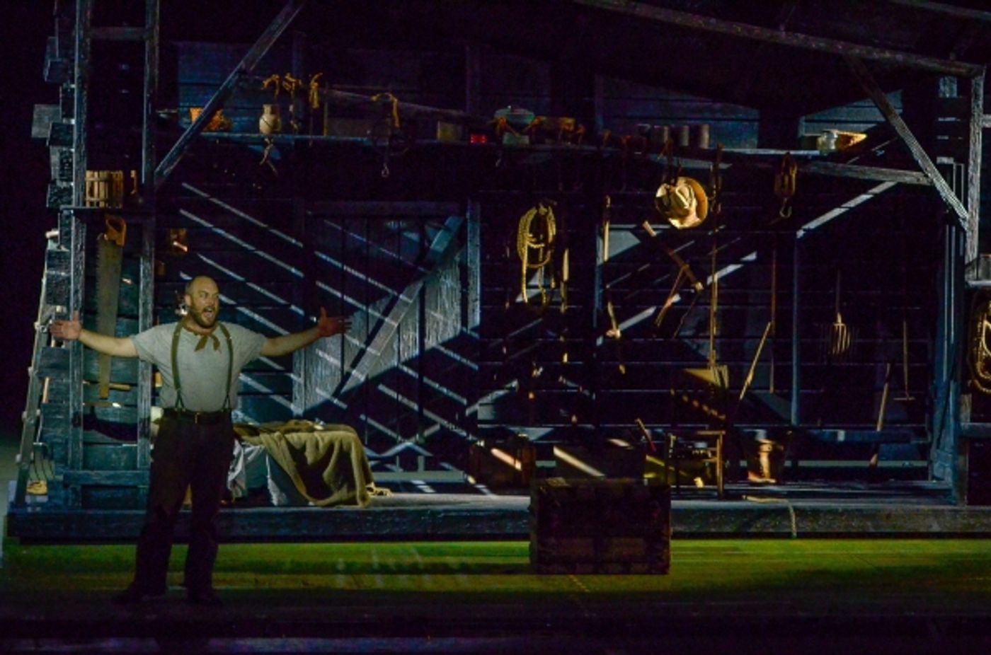 Photo Flash: First Look at OKLAHOMA! at The Muny with Ben Davis, Beth Leavel and More!  Image