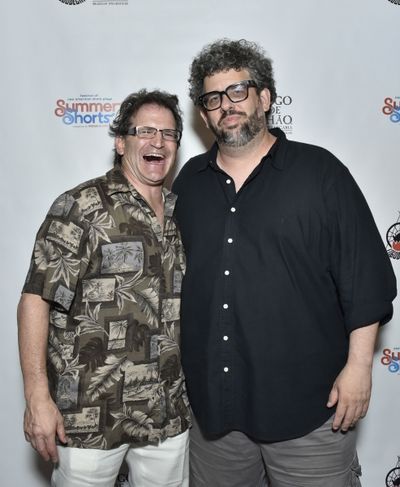 Jeffrey Gould and Neil LaBute Photo