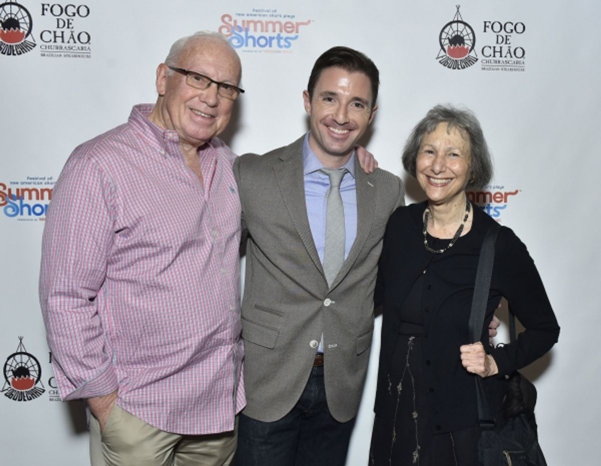 Peter Tear, JJ Kandel, and Elysabeth Kleinhans at 