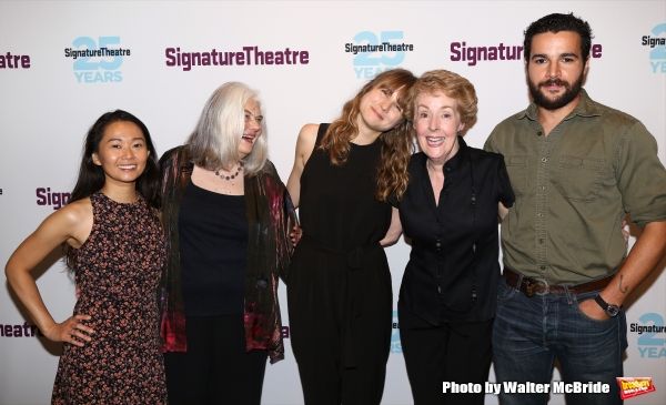 Hong Chau, Lois Smith, Annie Baker, Georgia Engel and Christopher Abbott Photo