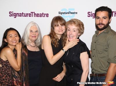 Hong Chau, Lois Smith, Annie Baker, Georgia Engel and Christopher Abbott Photo