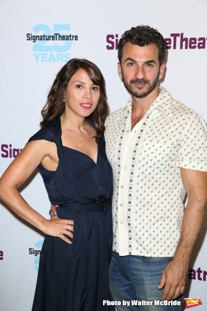 Elizabeth Rodriguez and Michael Aronov Photo