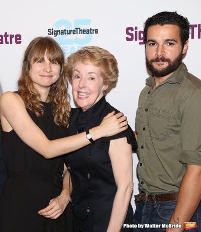 Annie Baker, Georgia Engel and Christopher Abbott Photo