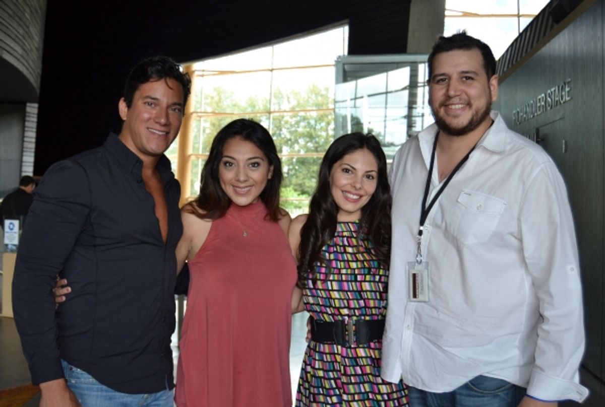 Nicholas Rodriguez, Esperanza America, Elia Saldana and Fidel Gomez at 