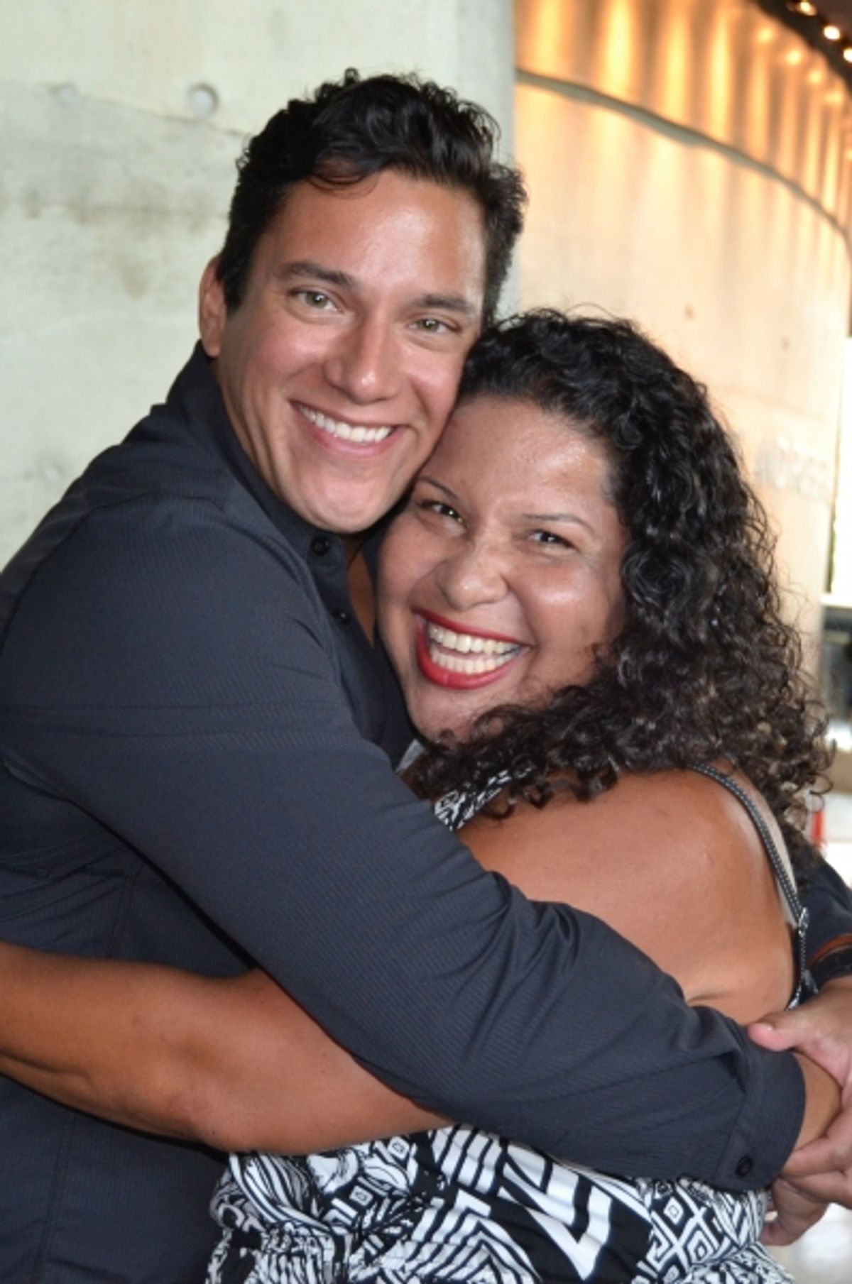 Nicholas Rodriguez and Rayanne Gonzales at 