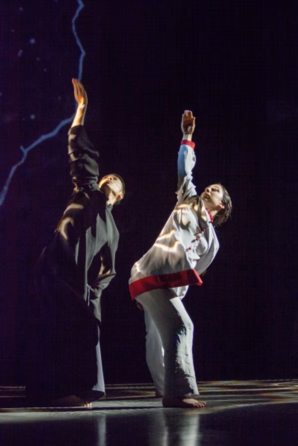 Leona Morimune and Kelsey Landers at First Look at Dance-Theatre Spectacular PEARL at Lincoln Center