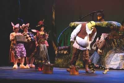 T.J. Dawson as Shrek and Company Photo