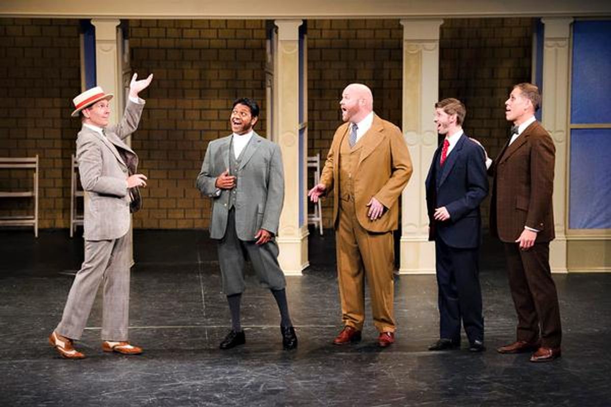 David Rogers, Brian Belleth, Derrick Miller, Arthur Wright and Christopher Wilson at 