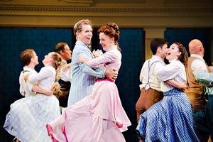 David Rogers and Jayme Armstrong with Company @ BroadwayWorld David Rogers and Jayme Armstrong with Company Photo