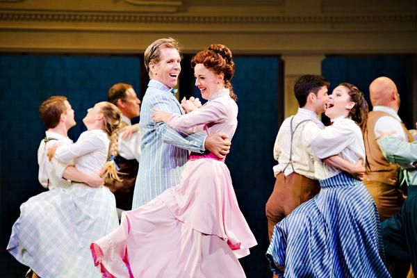 David Rogers and Jayme Armstrong with Company Photo