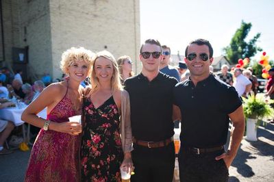 Rachel Crowther, Anna Hurshman, Troy Goldthorp and Sam DiGiuseppe Photo