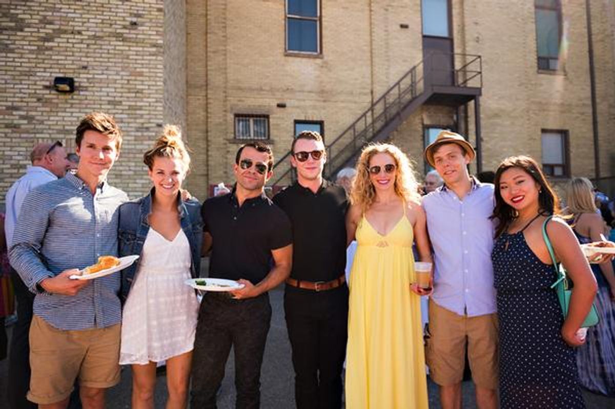 Colin Sheen, Danielle Wade, Sam Digiuseppe, Troy Goldthorp, Jennifer Mote, Graeme Goodhall at 