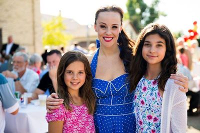 Jayme Armstrong with Kate and Claire Photo