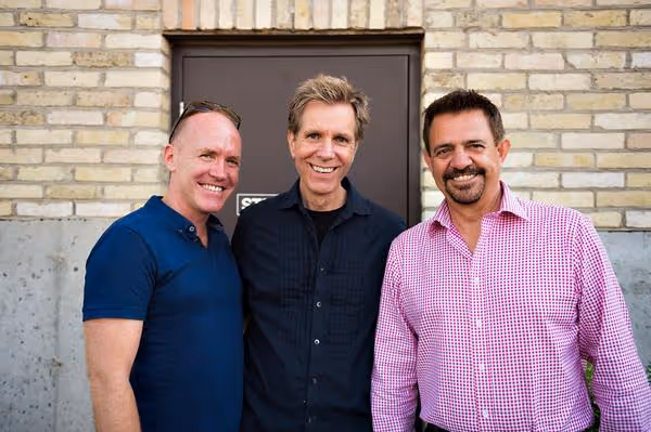 David Connolly, David Rogers and Alex Mustakas Photo