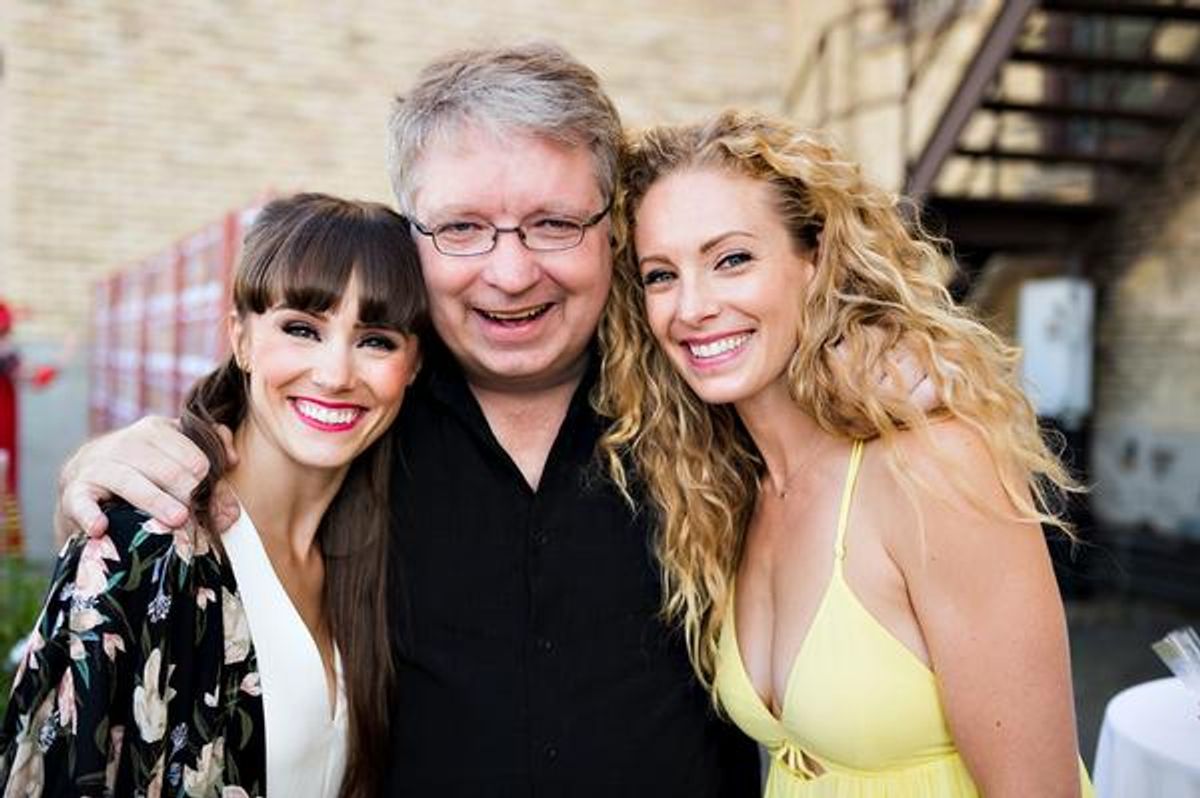 Danielle Benton, Steve Thomas and Jennifer Mote at 