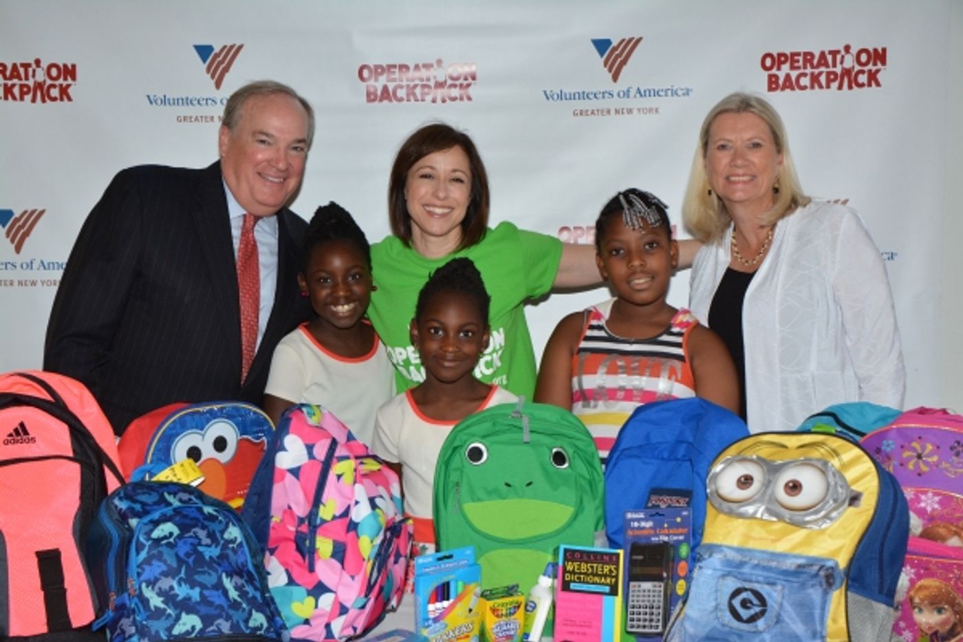 Photo Coverage: Paige Davis Teams with Volunteers of America for Operation Backpack 2015!  Image