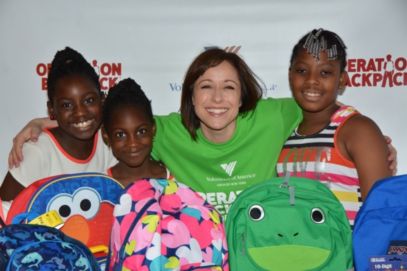 Photo Coverage: Paige Davis Teams with Volunteers of America for Operation Backpack 2015!  Image