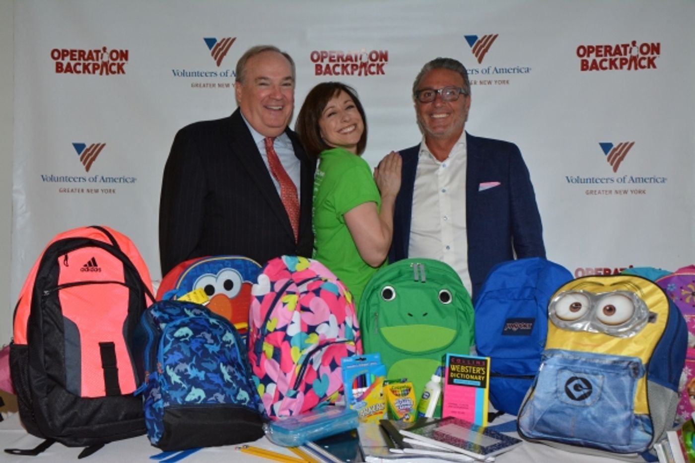 Photo Coverage: Paige Davis Teams with Volunteers of America for Operation Backpack 2015!  Image