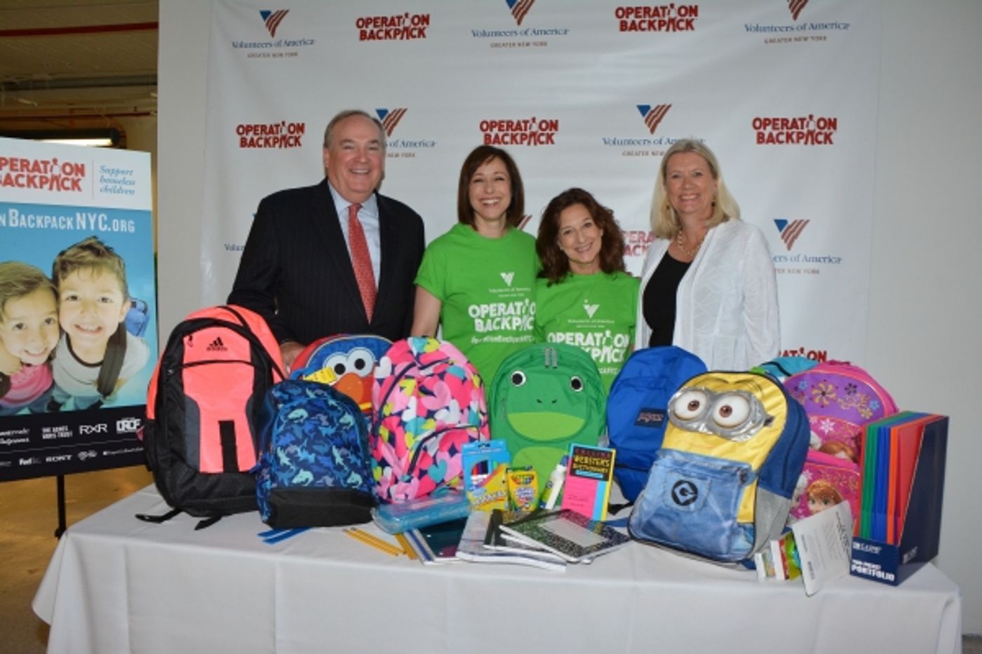 Photo Coverage: Paige Davis Teams with Volunteers of America for Operation Backpack 2015!  Image