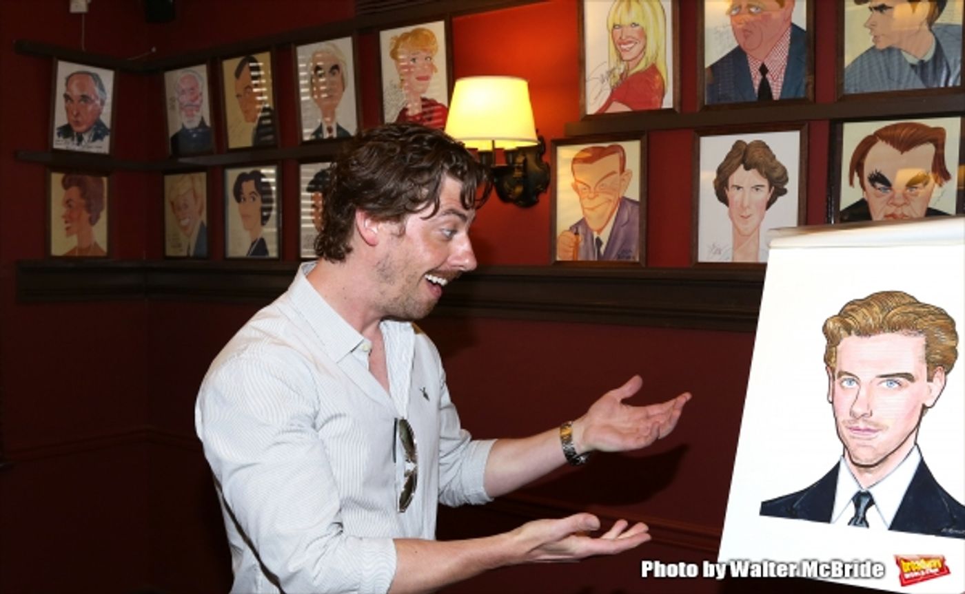 Photo Coverage: Two-Time Tony Winner Christian Borle Honored with Sardi's Portrait!  Image
