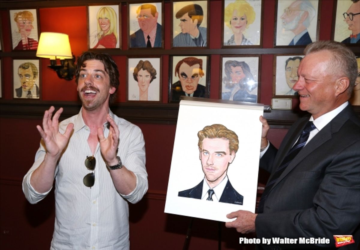 Christian Borle and Max Klimavicius at 
