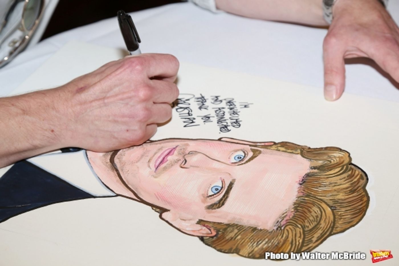 Photo Coverage: Two-Time Tony Winner Christian Borle Honored with Sardi's Portrait!  Image