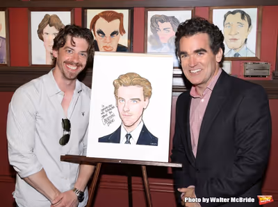 Christian Borle and Brian d'Arcy James Photo