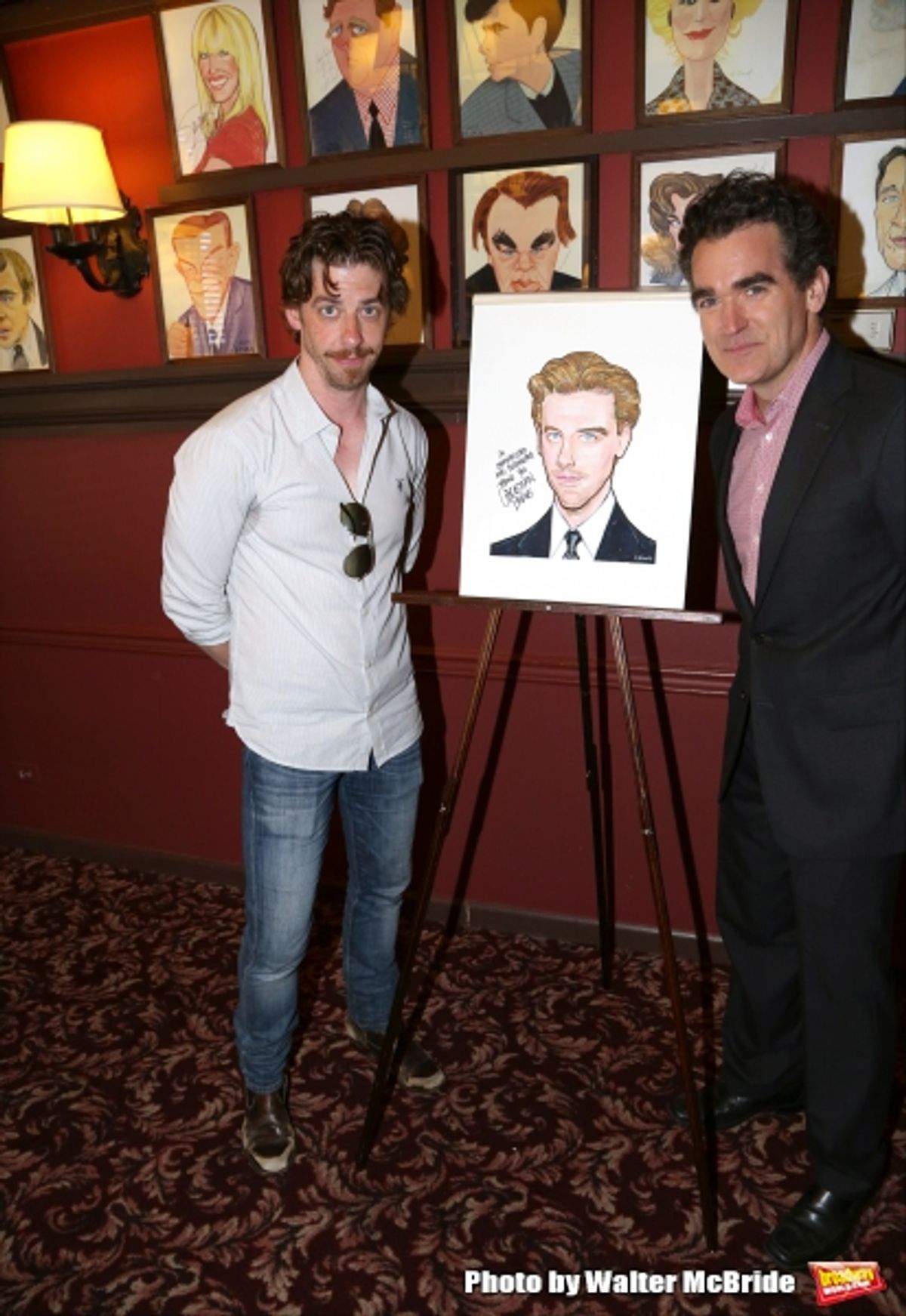 Christian Borle and Brian d&#39;Arcy James at 