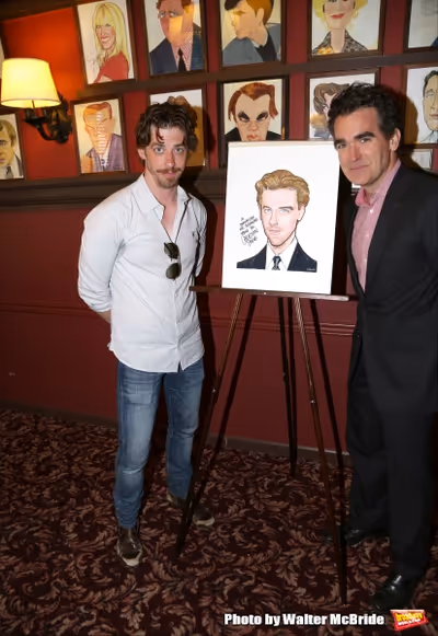 Christian Borle and Brian d'Arcy James Photo