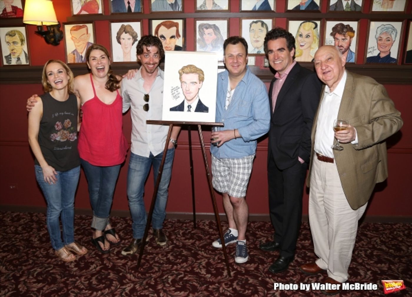 Photo Coverage: Two-Time Tony Winner Christian Borle Honored with Sardi's Portrait! Photo Coverage: Two-Time Tony Winner Christian Borle Honored with Sardi's Portrait! Image
