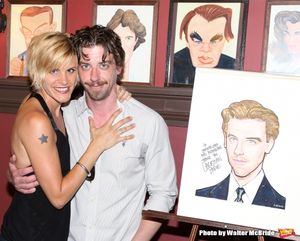 Jenn Colella and Christian Borle @ BroadwayWorld Jenn Colella and Christian Borle Photo