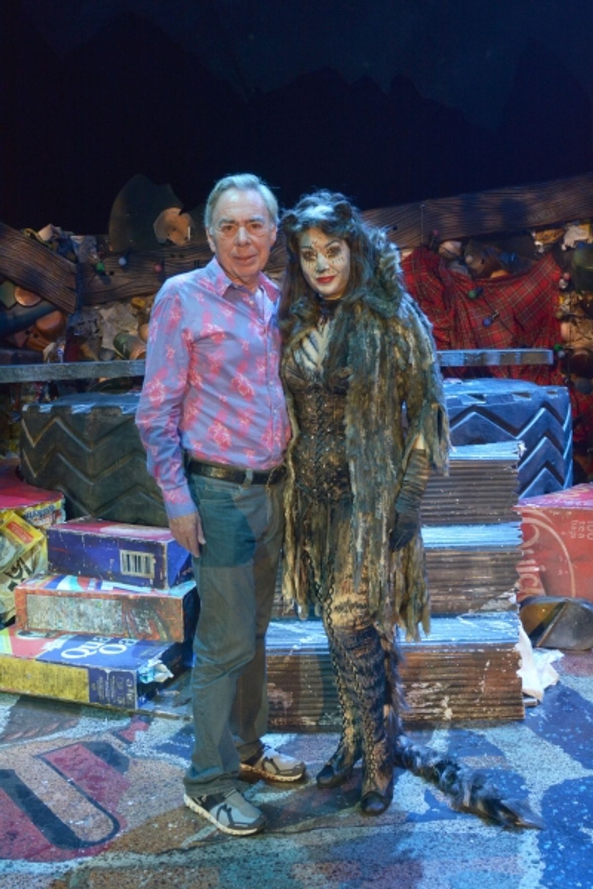 Andrew Lloyd Webber and Jane McDonald at 