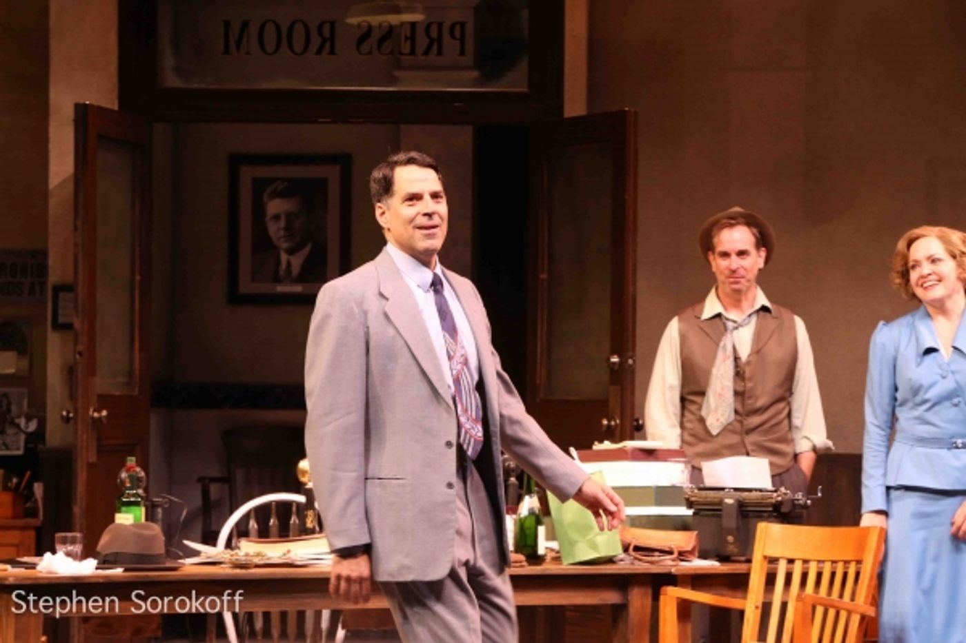 Photo Coverage: Inside Opening Night of HIS GIRL FRIDAY at Barrington Stage Company  Image