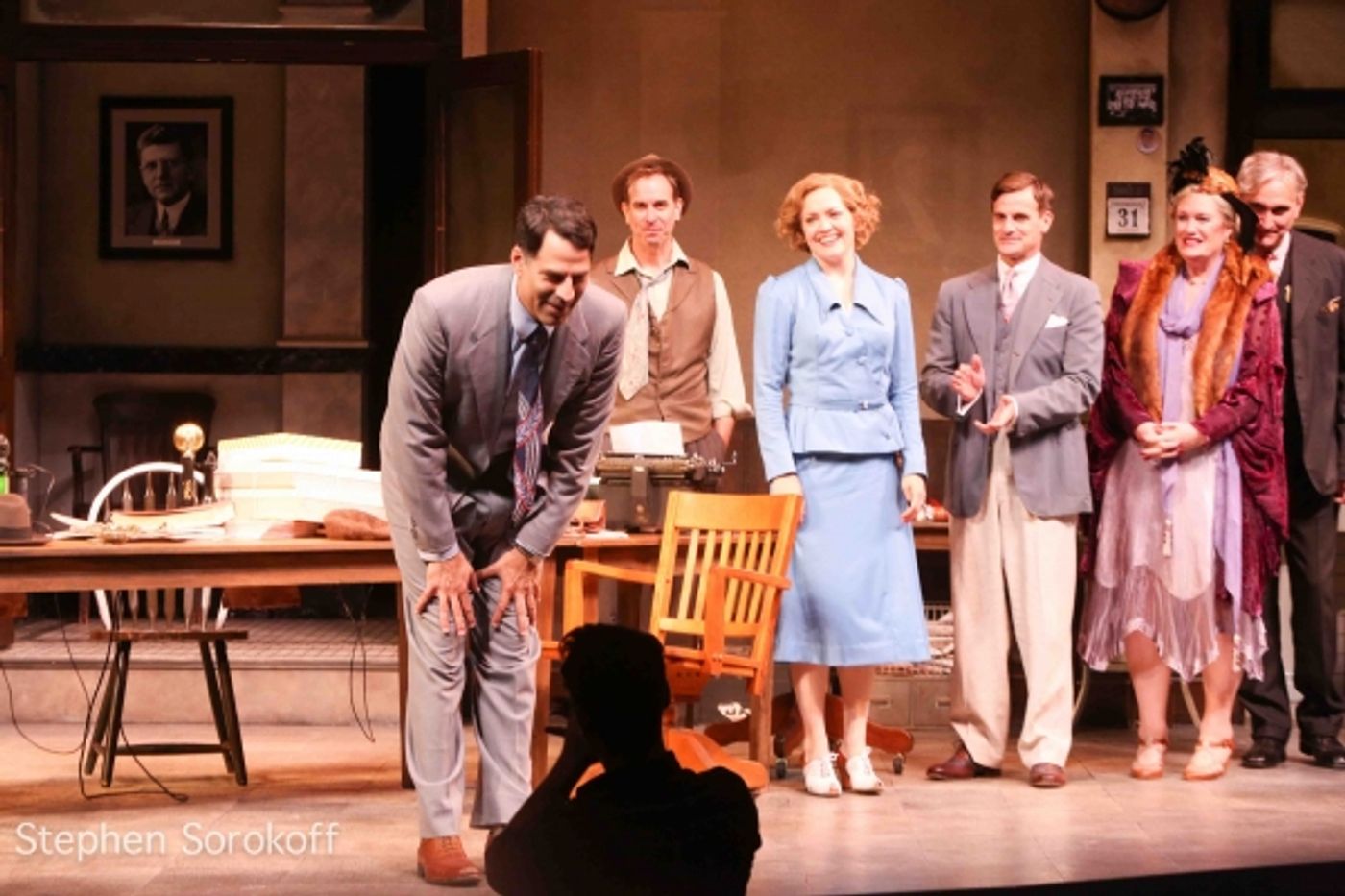 Photo Coverage: Inside Opening Night of HIS GIRL FRIDAY at Barrington Stage Company  Image
