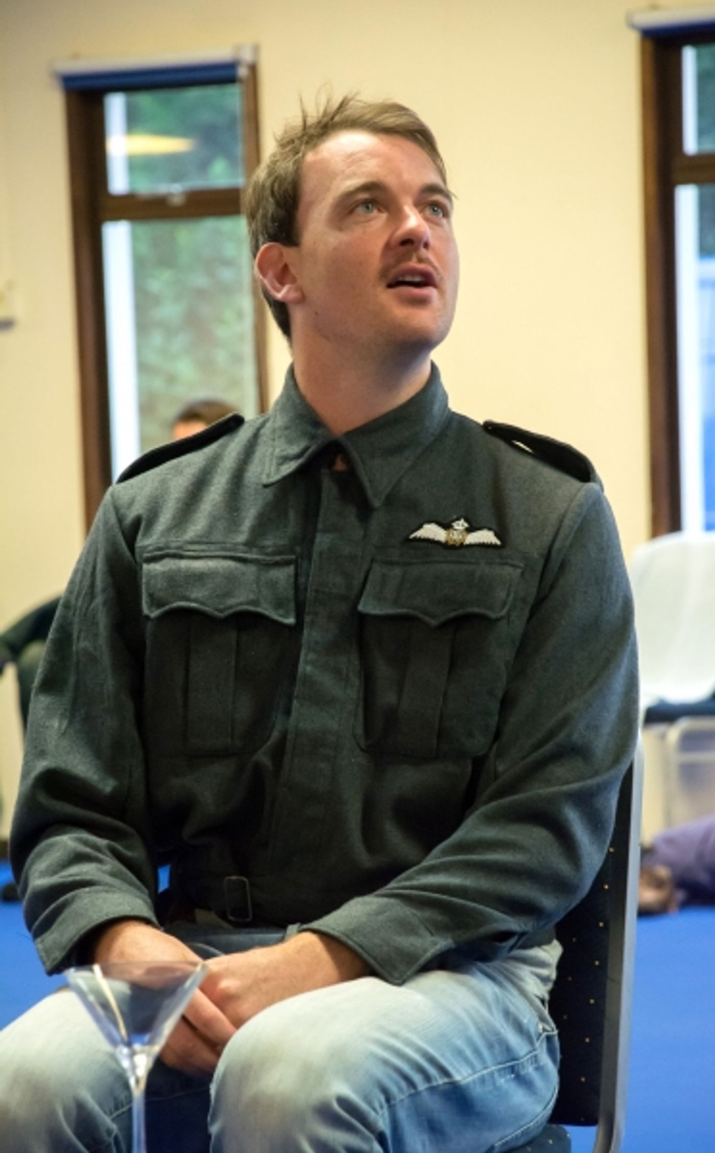 Photo Flash: New Rehearsal Images for the 2015 National Tour of FLARE PATH  Image