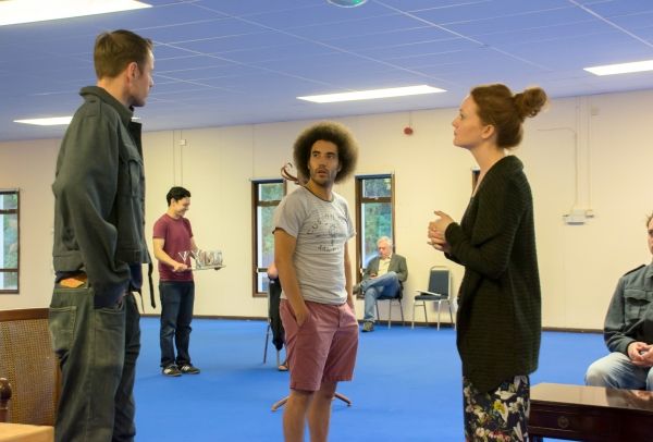 Simon Darwen, Justin Audibert and Olivia Hallinan Photo