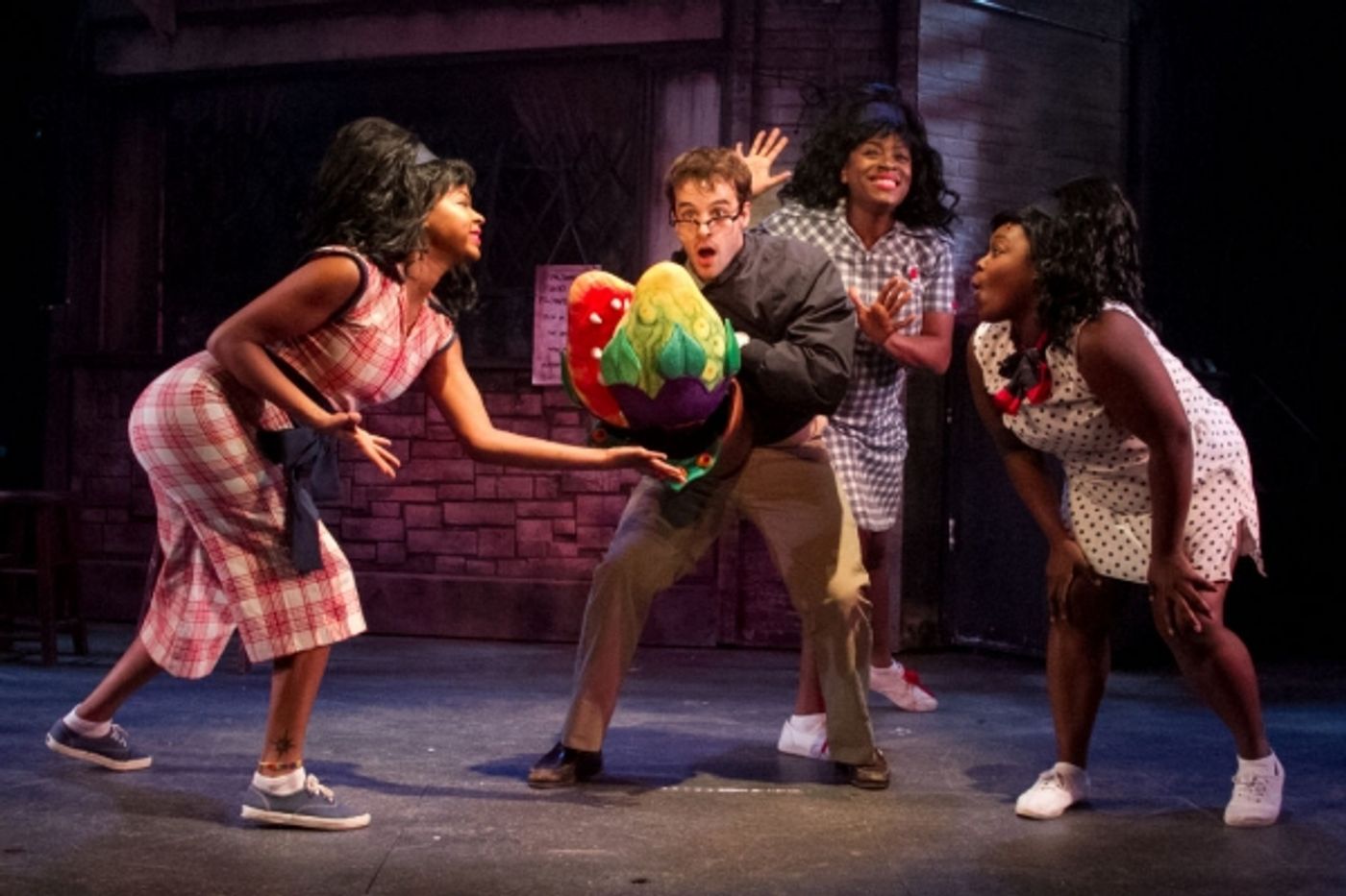 Photo Flash: First Look at Lauren Marcus, Ryan Vona and More in LITTLE SHOP OF HORRORS at Sharon Playhouse  Image