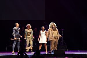 John Manzari, Garry Q Lewis, Darlesia Cearcy and Reji Woods Photo