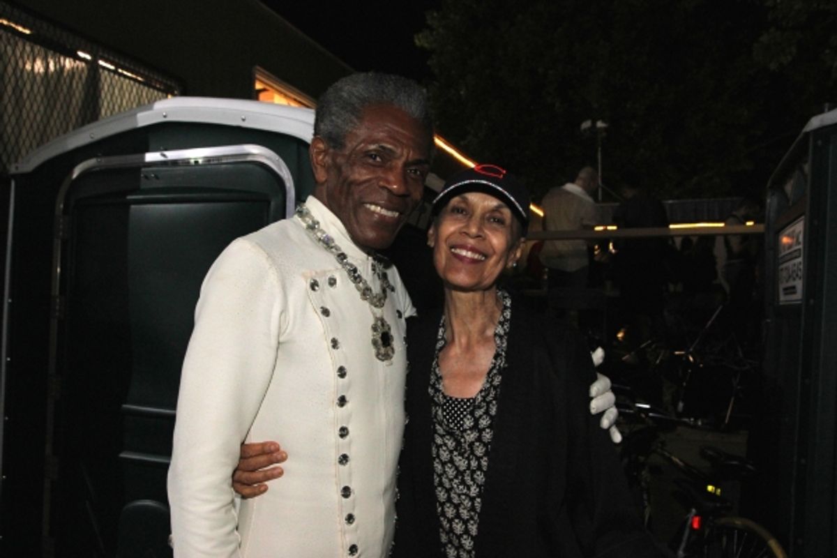 Andre De Shields and Carmen de Lavallade at 