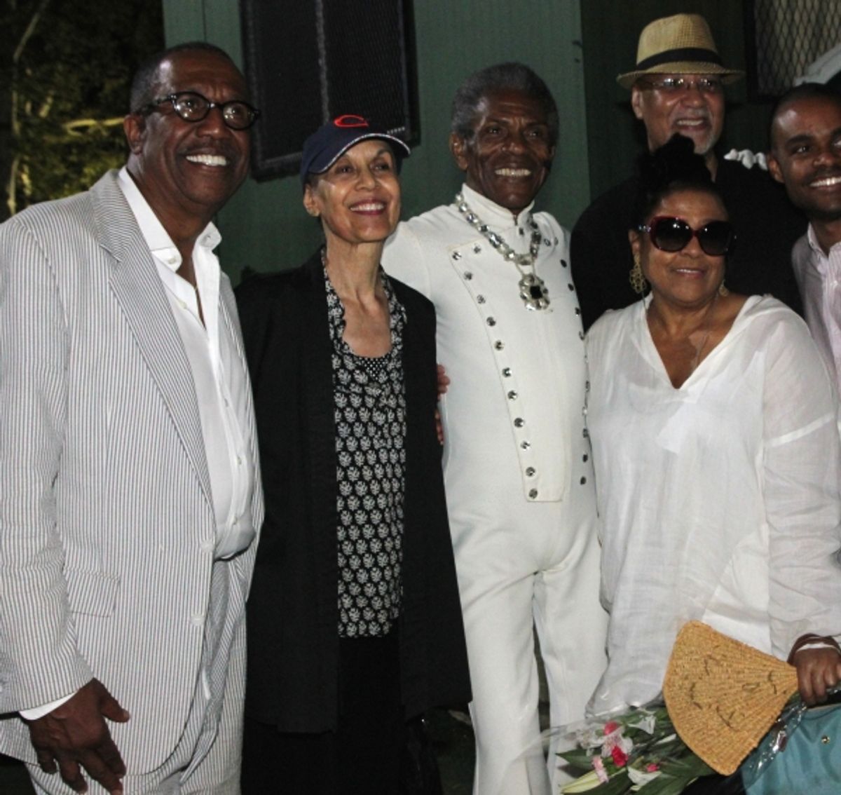 George Faison, Carmen de Lavallade, Andre De Shields, Kathleen Battle and Warrington Hudlin at 
